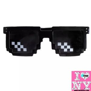 Pixel black sunglasses